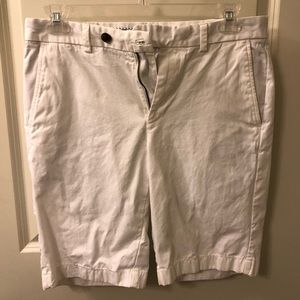 Brooks Brothers White Bermuda Shorts